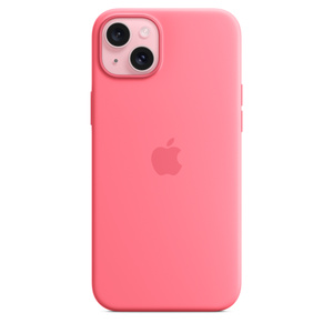 iPhone 15 Plus Silicone Case with MagSafe - Pink - Apple
