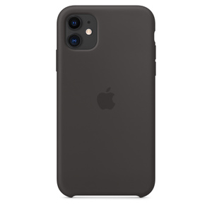 Iphone 11 Silicone Case Black Apple