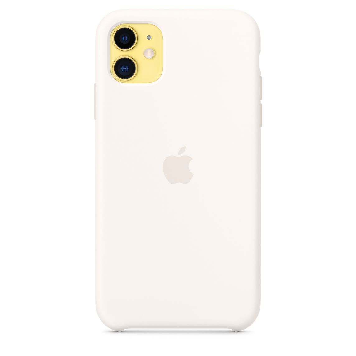 iphone 11 silicone case soft white