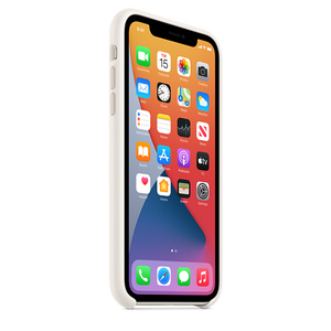 Iphone 11 Silicone Case Soft White Apple