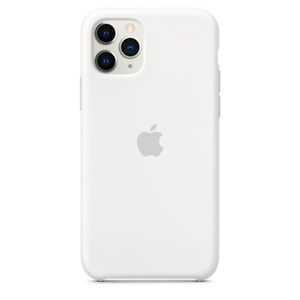 Iphone 11 Pro Silicone Case White Apple