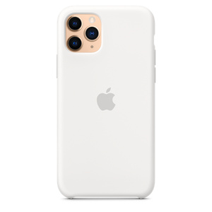 Iphone 11 Pro Silicone Case White Apple
