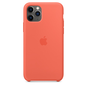 iPhone 11 Pro Silicone Case - Clementine - Apple