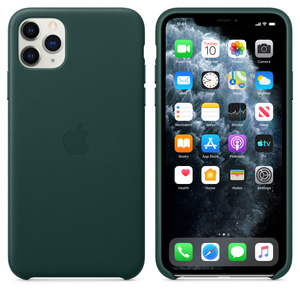 Iphone 11 Pro Max Leather Case Forest Green Apple Ca