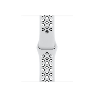 apple watch nike sport band pure platinum black