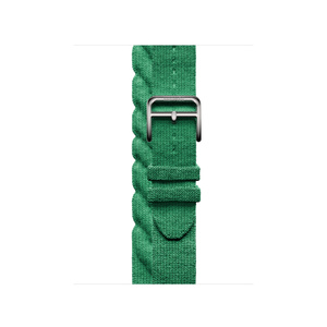 Apple Watch Hermès - 42mm Vert Moyen Torsade Double Tour - Apple