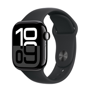 Buy Apple Watch Series 10 GPS + Cellular, 42mm Jet Black Aluminum 