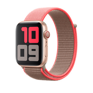 pink sport loop apple watch band