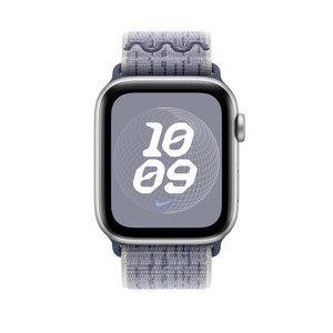 46mm Grey/Blue Nike Sport Loop - Apple