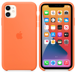 Iphone 11 Silicone Case Vitamin C Apple