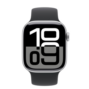Acheter Apple Watch Series 10 GPS + Cellular Boîtier 42 mm en aluminium argent Bracelet solo