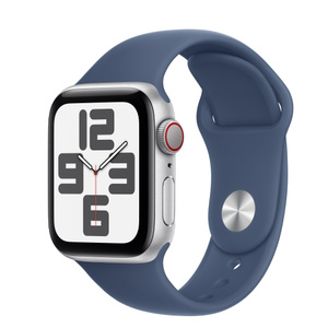Buy Apple Watch SE GPS + Cellular, 40mm Silver Aluminum Case with 