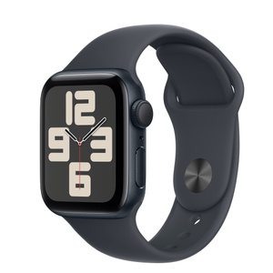 Buy Apple Watch SE GPS, 40mm Midnight Aluminum Case with Midnight  