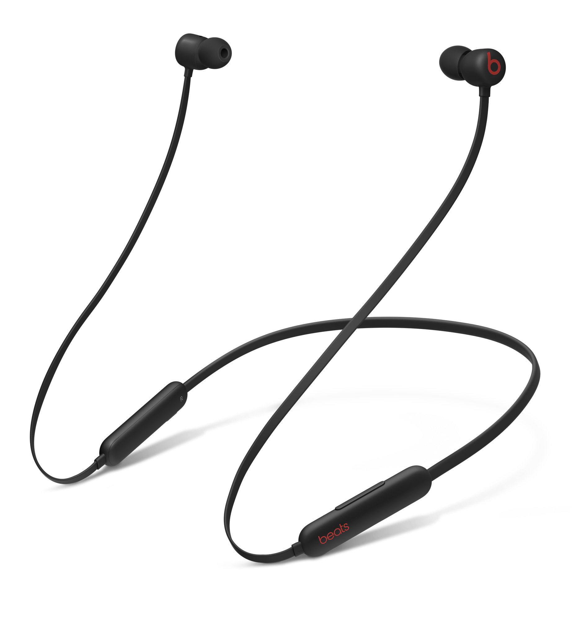 beats flex all day wireless earphones beats black