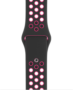 red and black nike apple watch band