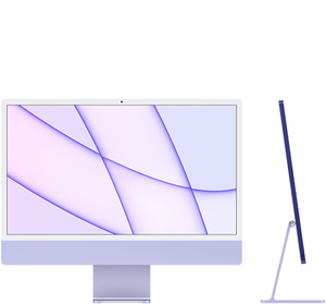 24-inch Purple iMac with 4.5K Retina display