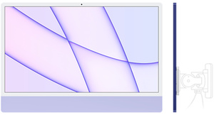 24-inch Purple iMac with 4.5K Retina display and Built-in VESA