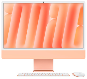 Orange iMac - Apple