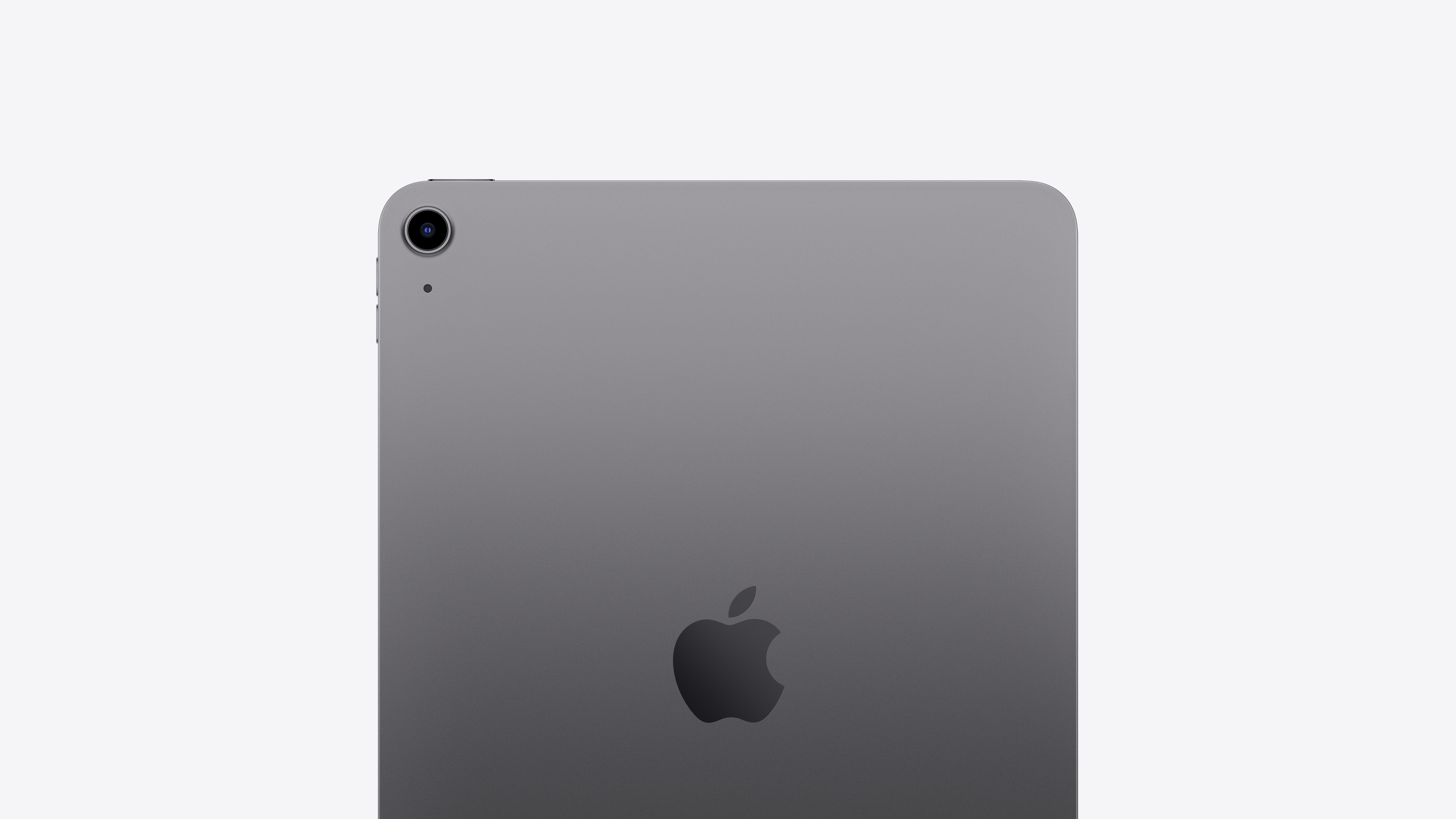 Your message is laser engraved onto the back of the iPad between the top of the device and the Apple logo.