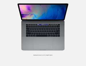 Apple 15-inch MacBook Pro with Touch Bar Intel Core i7 256GB - Space Grey