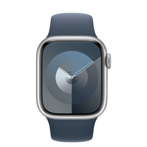 Refurbished Apple Watch Series 9 GPS, 41mm Silver Aluminum Case 