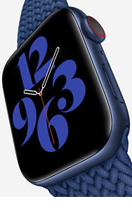 apple watch hermès stainless steel case with bleu indigo swift leather single tour