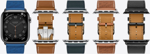 Apple Watch y las correas del Apple Watch Herm&egrave;s.