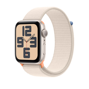 Apple Watch SE (GPSモデル) - 40mmスターライトアルミニウムケースと 