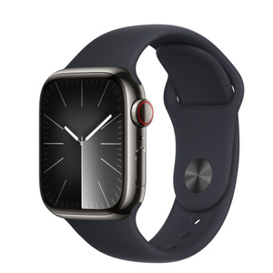 Apple Watch Series 9 (GPS + Cellularモ‍デ‍ル) - 41mmグラファイト 