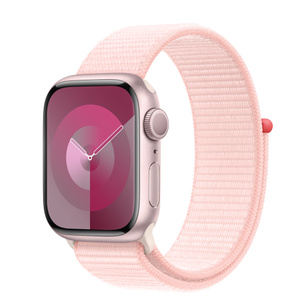 Apple Watch Series 9 (GPSモデル) - 41mmピンクアルミニウムケースと 