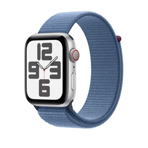 Apple Watch SE (GPS + Cellularモ‍デ‍ル) - 44mmシルバーアルミニウム 