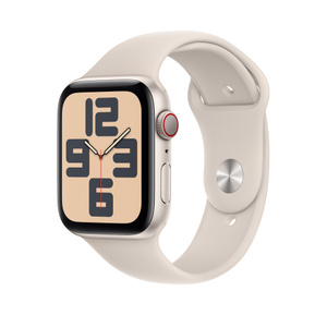 Apple Watch SE (GPS + Cellularモ‍デ‍ル) - 44mmスターライト 