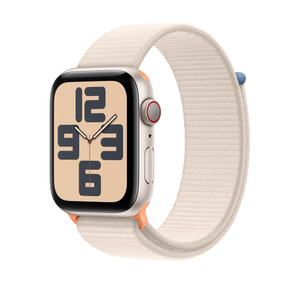 Apple Watch SE (GPS + Cellularモ‍デ‍ル) - 44mmスターライト 