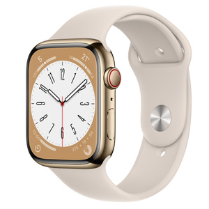 Apple Watch Series 8 (GPS + Cellularモ‍デ‍ル) - 45mmゴールド