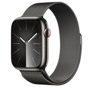 Apple Watch Series 9 (GPS + Cellularモ‍デ‍ル) - 45mmグラファイト 