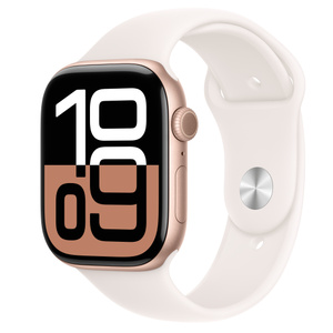 Apple Watch Series 10 (GPS + Cellularモ‍デ‍ル) - 46mmローズ 