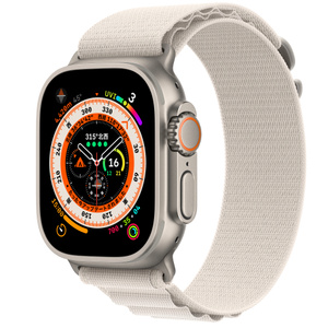 Apple Watch Ultra (GPS + Cellularモ‍デ‍ル) - 49mmチタニウムケース