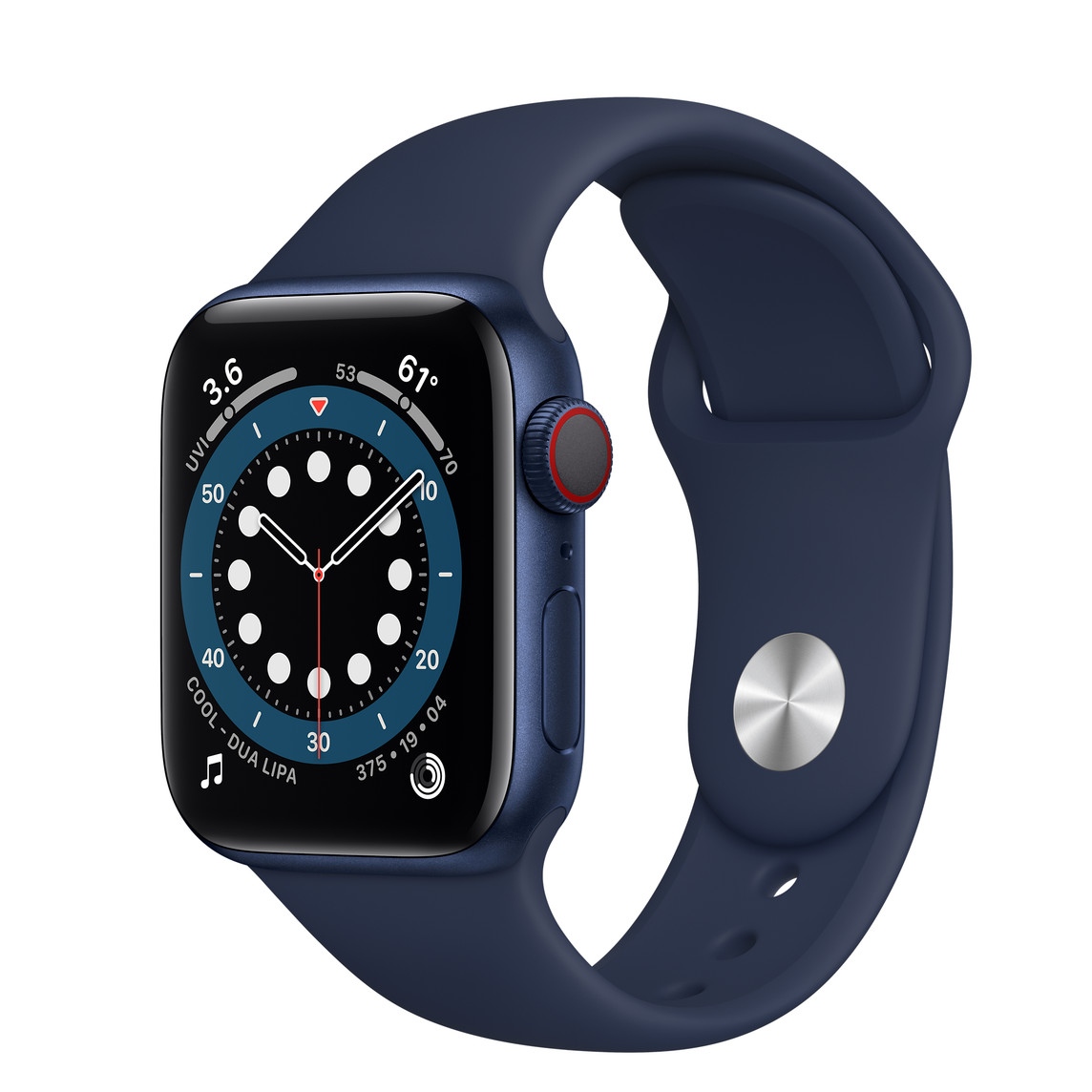 値下　美品AppleWatch Series6 GPS Cellularネイビー