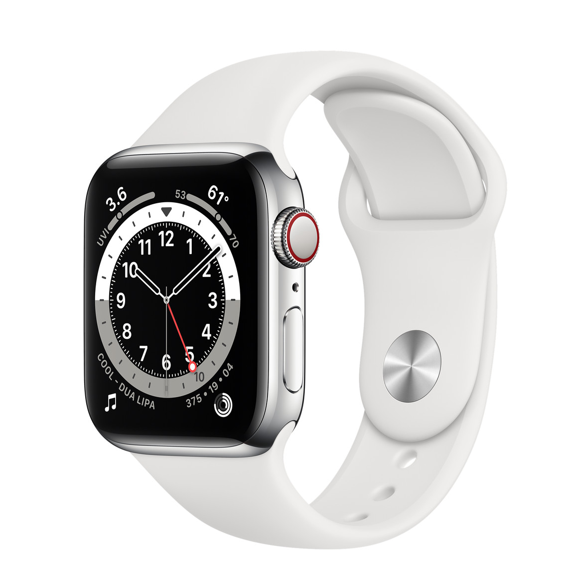 Apple Watch Series 6(GPS + Cellularモデル)- 40mmステンレス ...