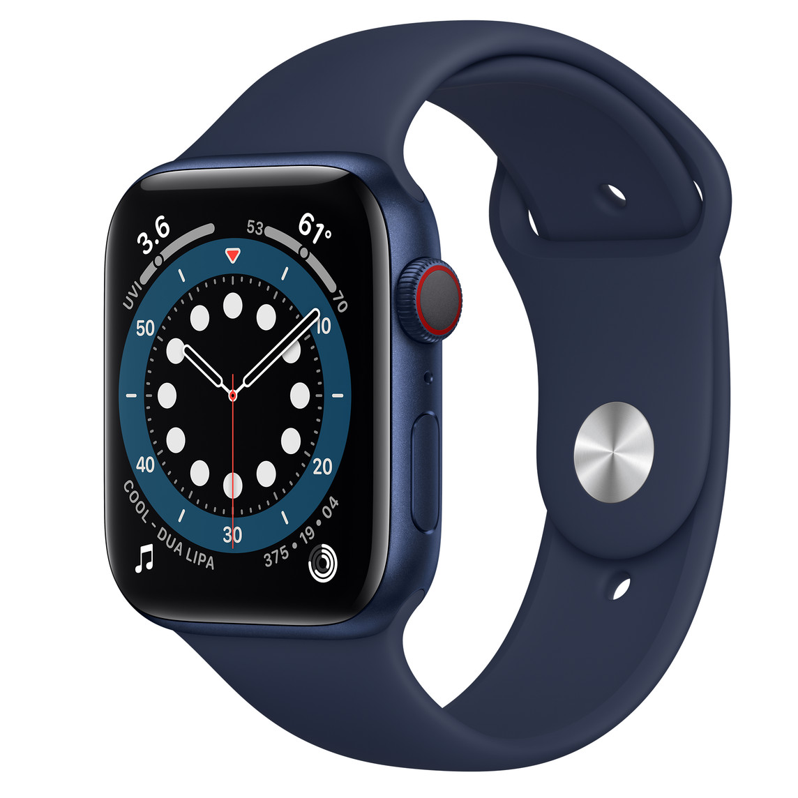 Apple Watch 6 44mm セルラーモデル ブルー-