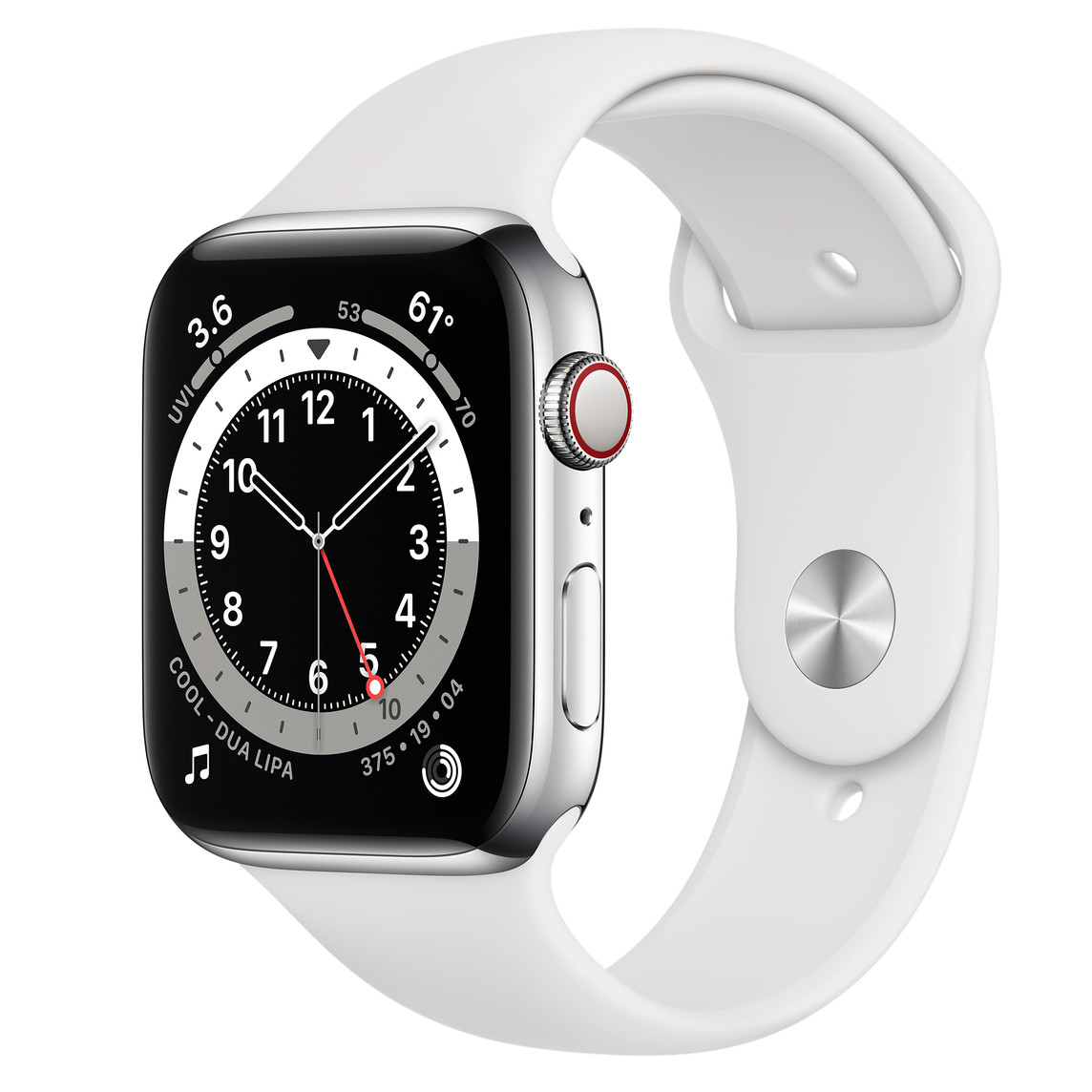 Apple Watch Series 6（GPS + Cellularモデル）- 44mmステンレス ...