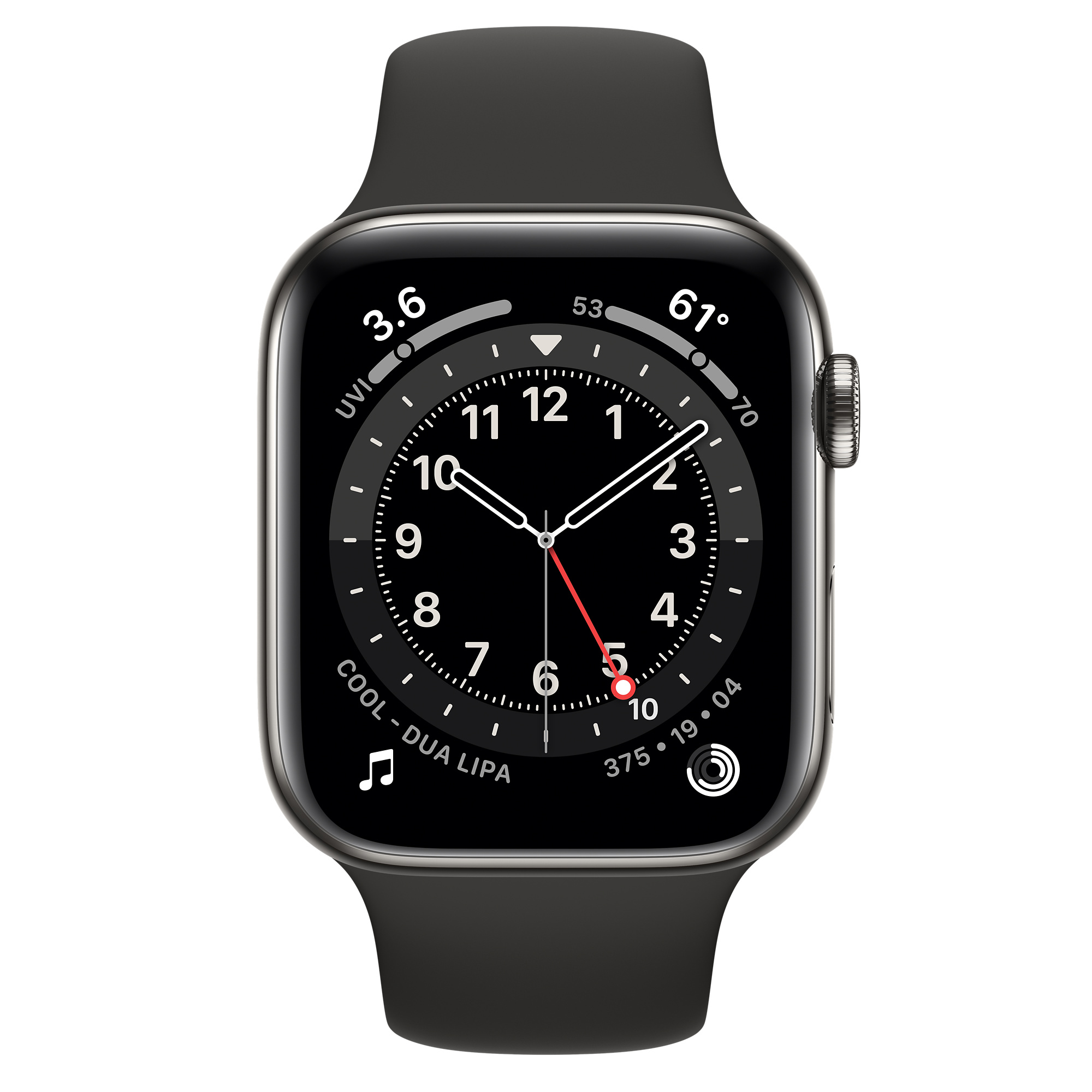 Apple Watch Series 6(GPS + Cellularモデル)- 44mmグラファイト ...