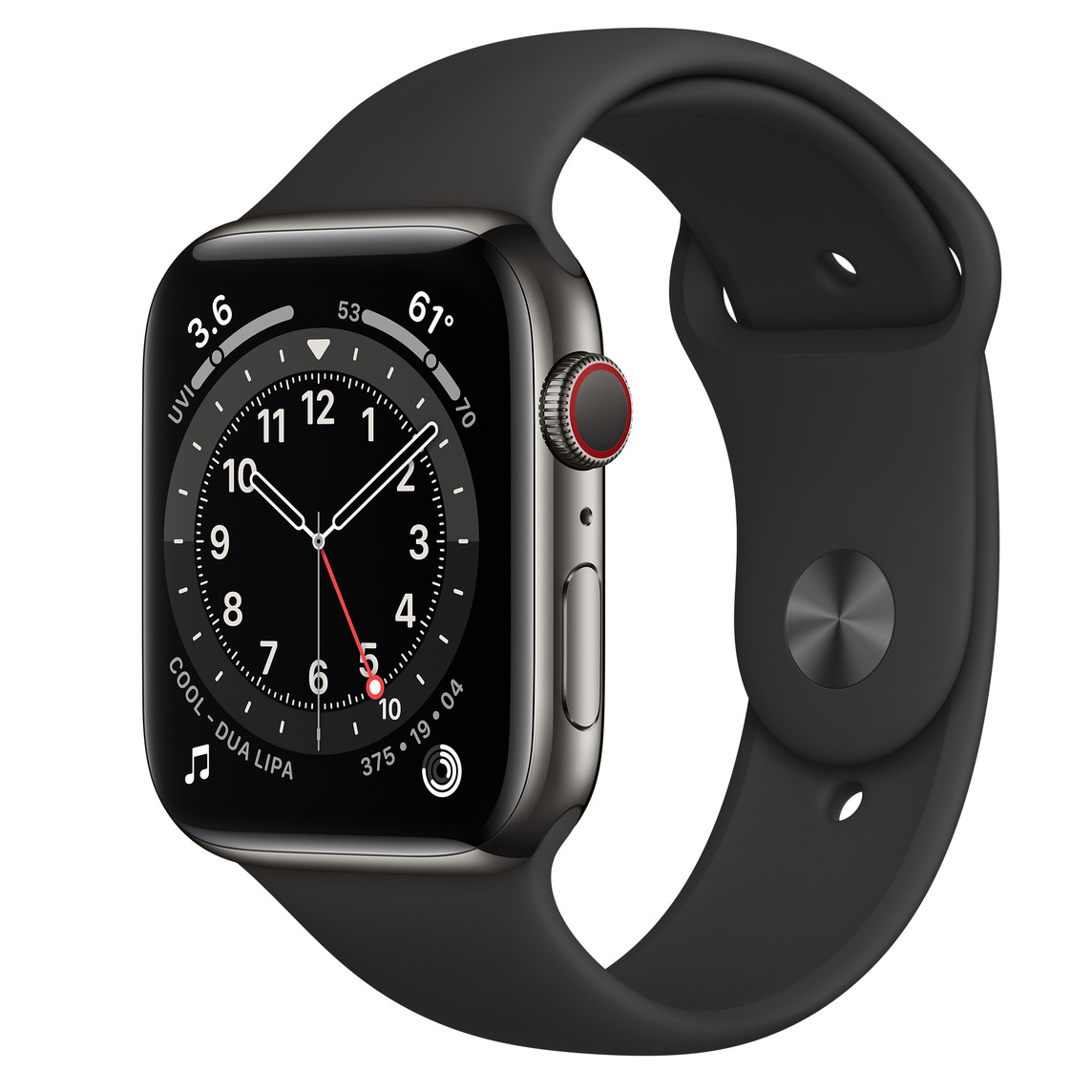 Apple Watch Series 6(GPS + Cellularモデル)- 44mmグラファイト