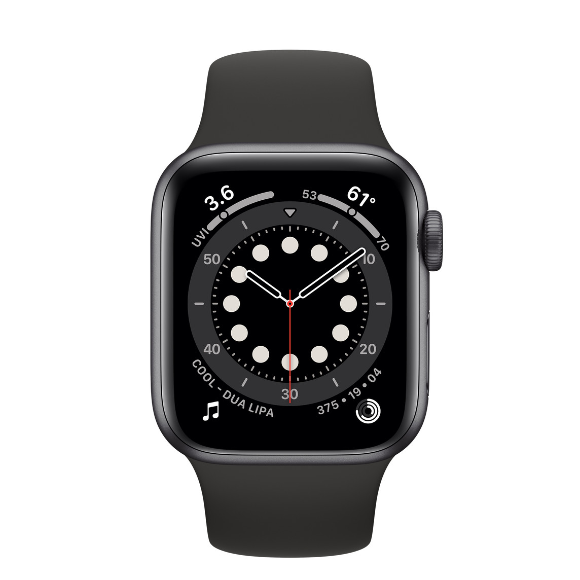 Apple AppleWatch 40mm アルミニウム BLACK - 腕時計