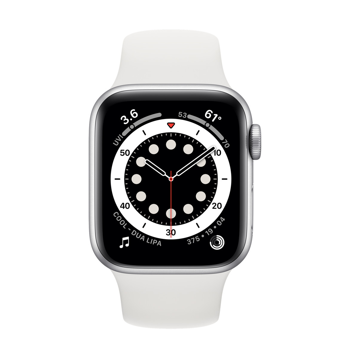 Apple Watch Series 6GPSモデル  mmシルバーアルミニウムケース