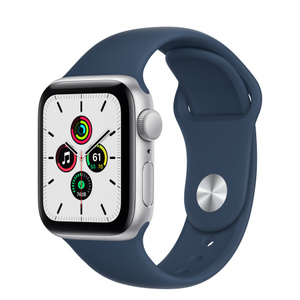 Apple Watch SE（GPSモデル）- 40mmシルバーアルミニウムケースと