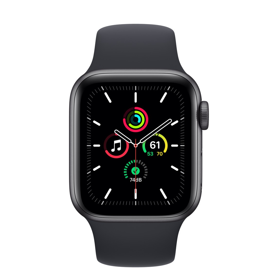 Apple Watch SE（GPSモデル）- 40mmスペースグレイアルミニウムケース