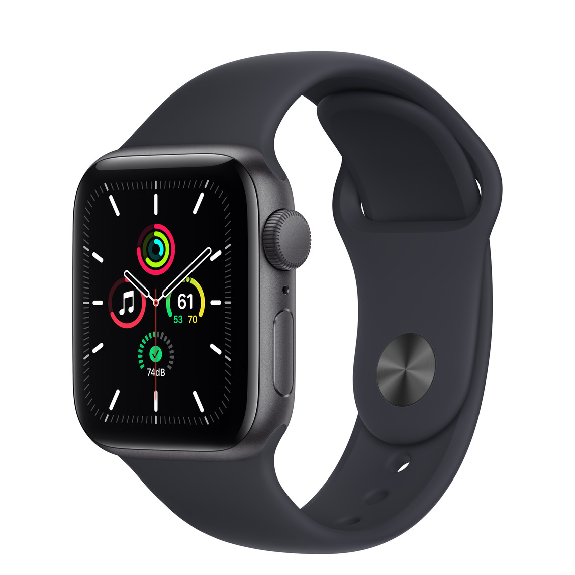 Apple Watch SE(GPSモデル)- 40mmスペースグレイアルミニウムケース ...