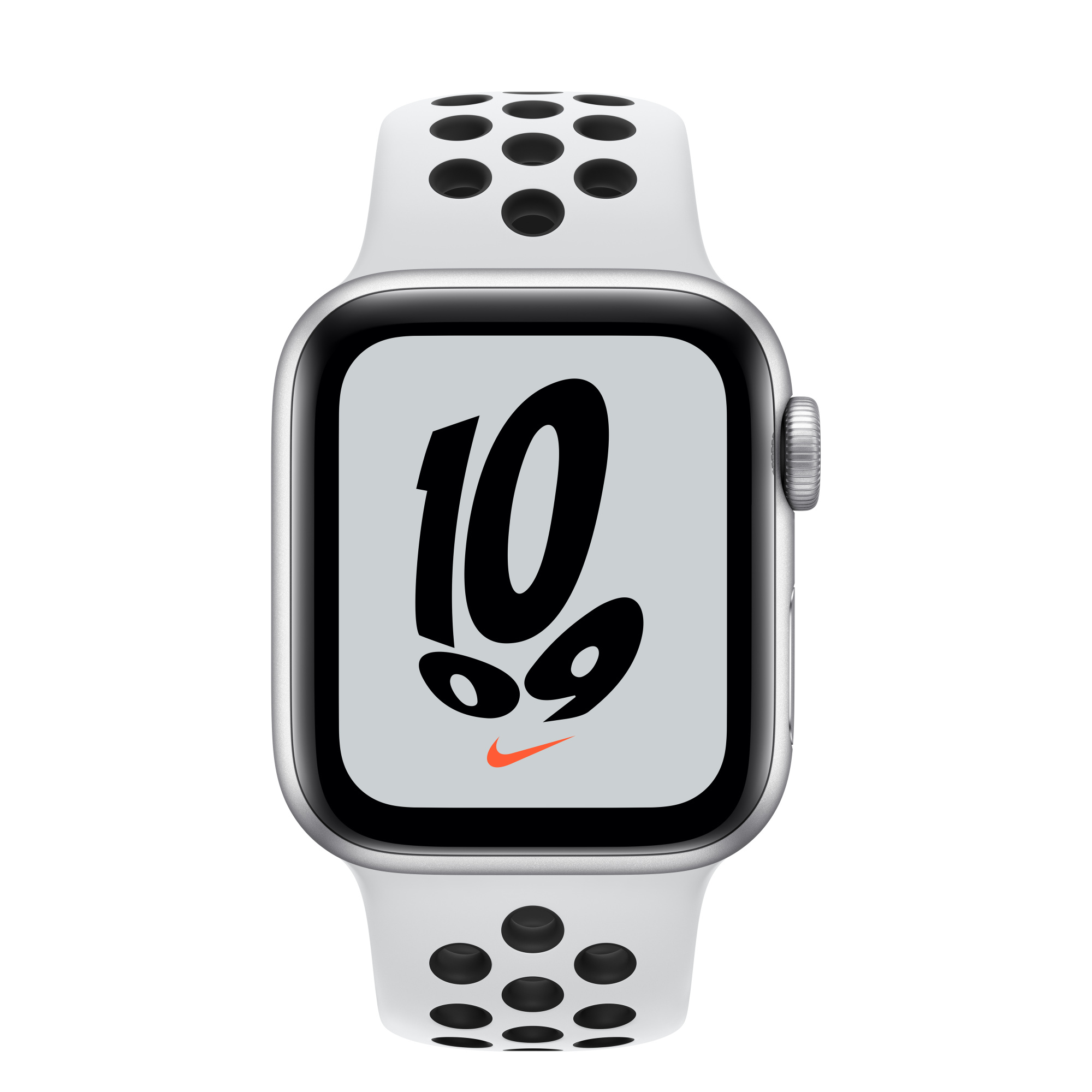 Apple Watch Nike SE（GPSモデル）- 40mmシルバーアルミニウムケースと ...