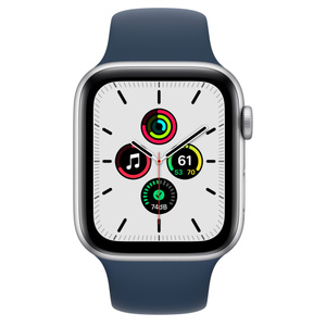 Apple Watch SE（GPSモデル）- 44mmシルバーアルミニウムケースと